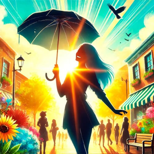 Parapluie Sous le Soleil