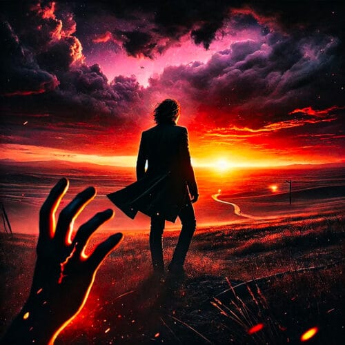 Homme au Crépuscule