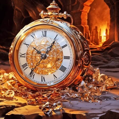 Montre en Or Éclatante