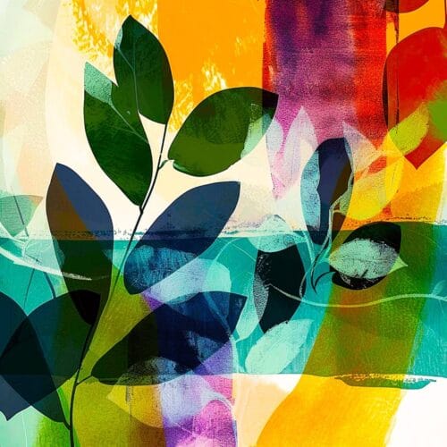 Feuillage aux couleurs vibrantes