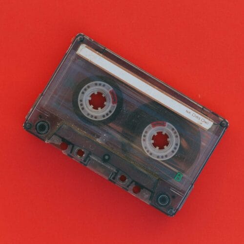Cassette audio rétro