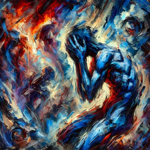 Figure en détresse