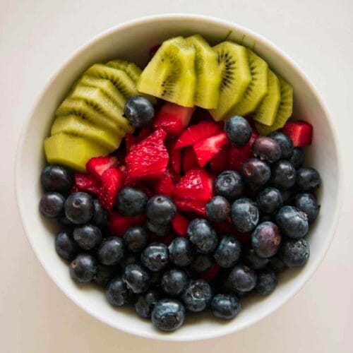 Bol de fruits frais