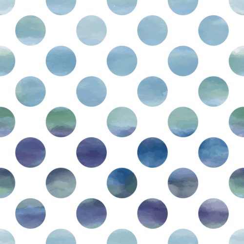 Motif de cercles aquarelle