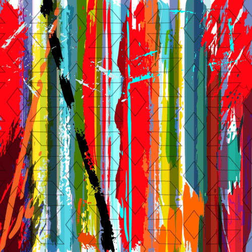 Abstraction artistique colorée