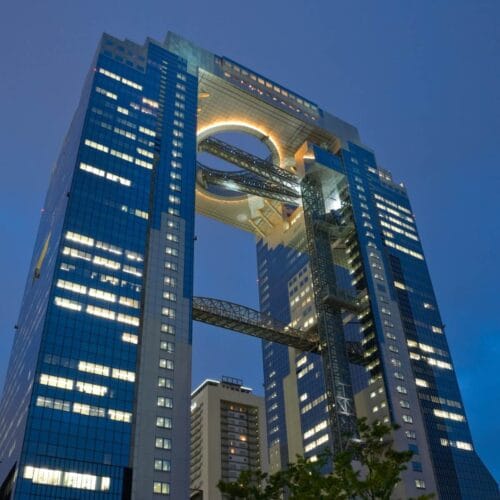 Architecture Moderne Nocturne