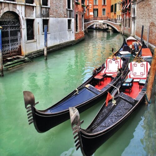 Gondoles à Venise