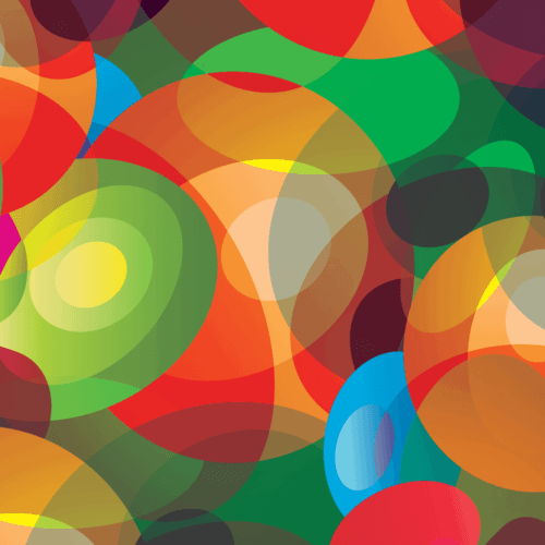Motif de cercles superposés